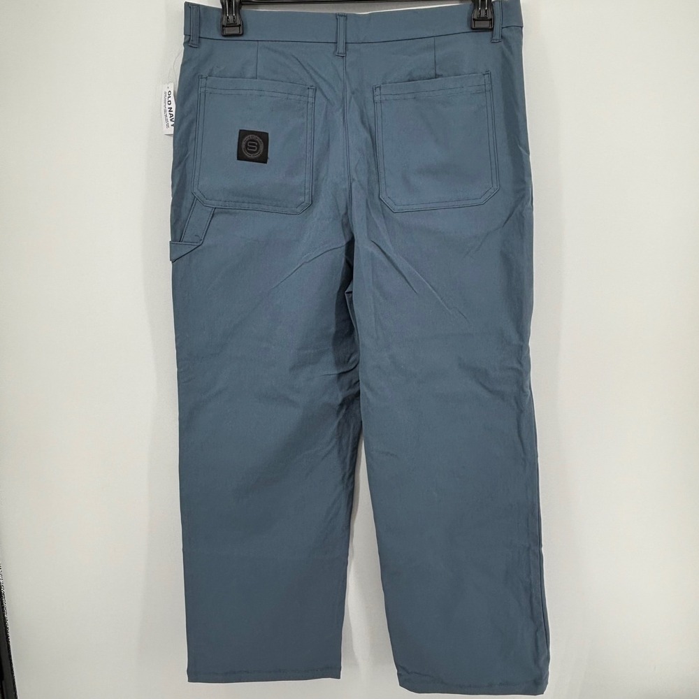 Old Navy Baggy Carpenter Pants Skate Winter Waters Stretch 804693-00 Boy 18 Plus - Picture 6 of 15